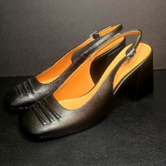 Lisa Vicky Black Heels - Picture 1 of 1